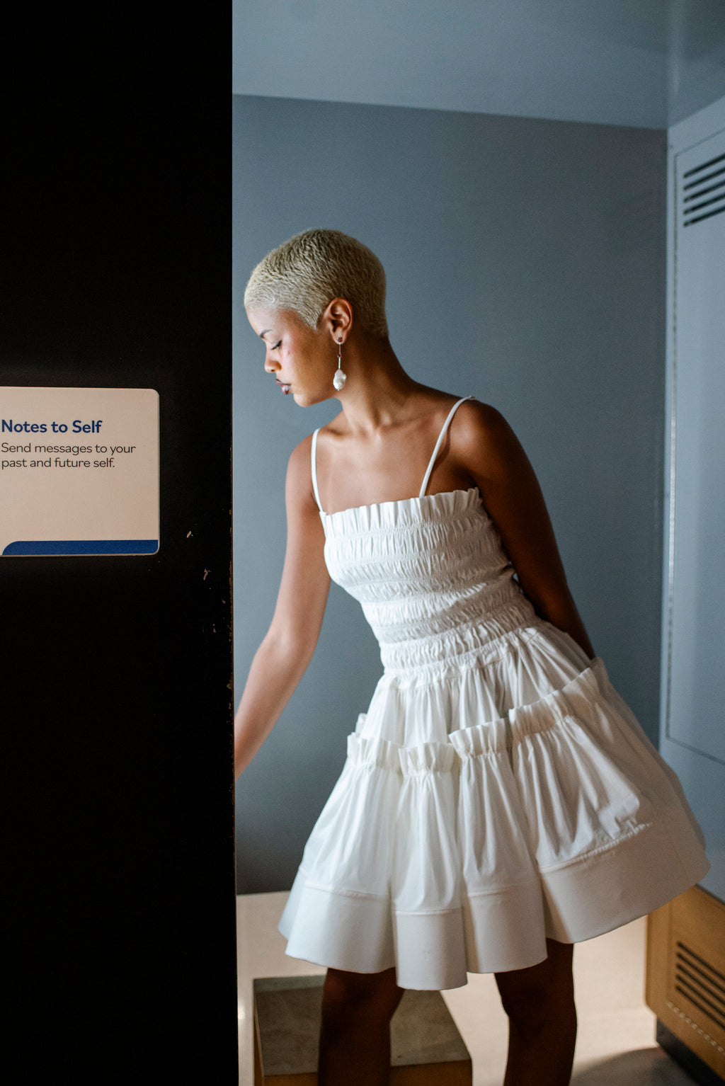 Vestido Feminino Magnólia Curto Branco