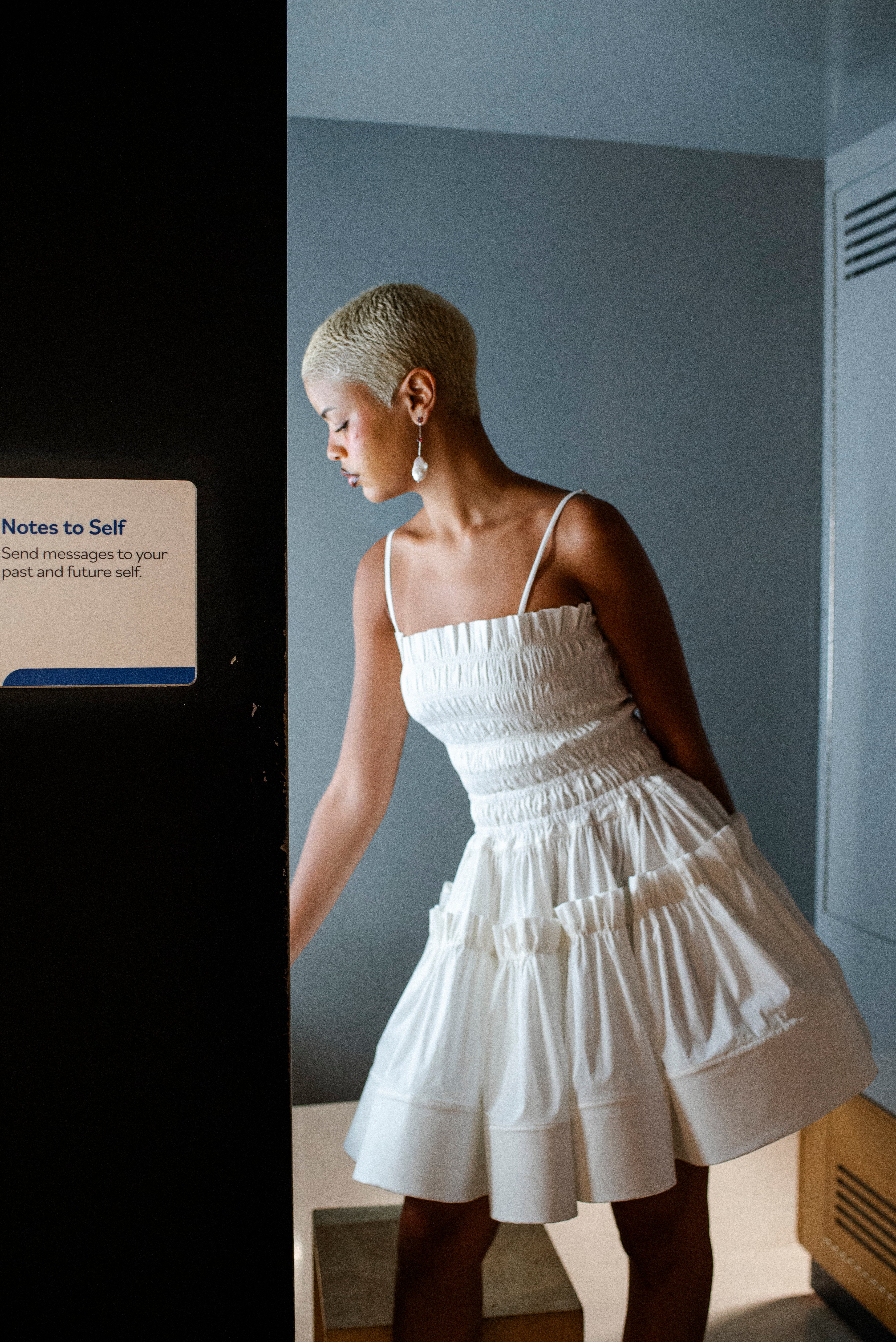 Vestido Feminino Magnólia Curto Branco