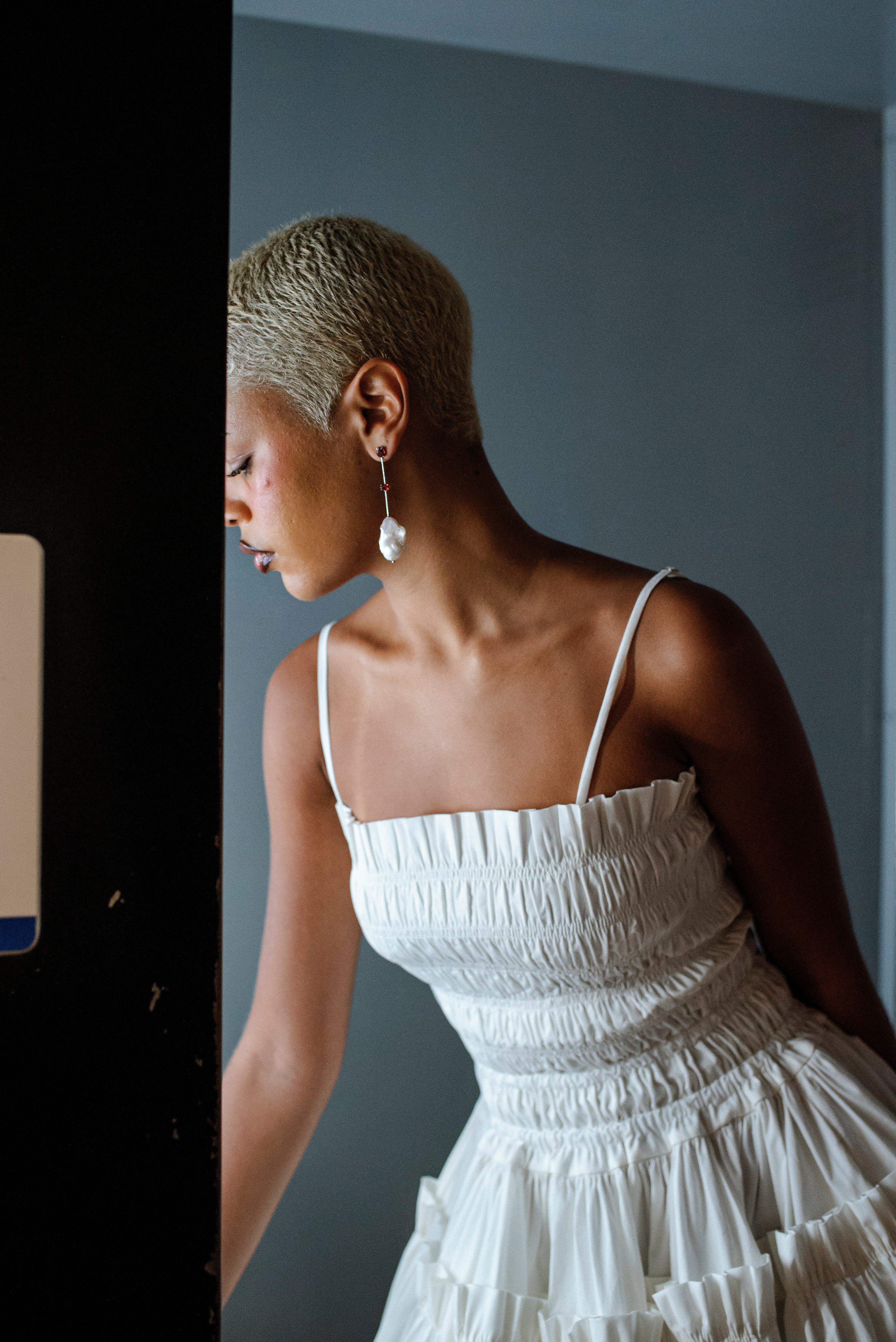 Vestido Feminino Magnólia Curto Branco