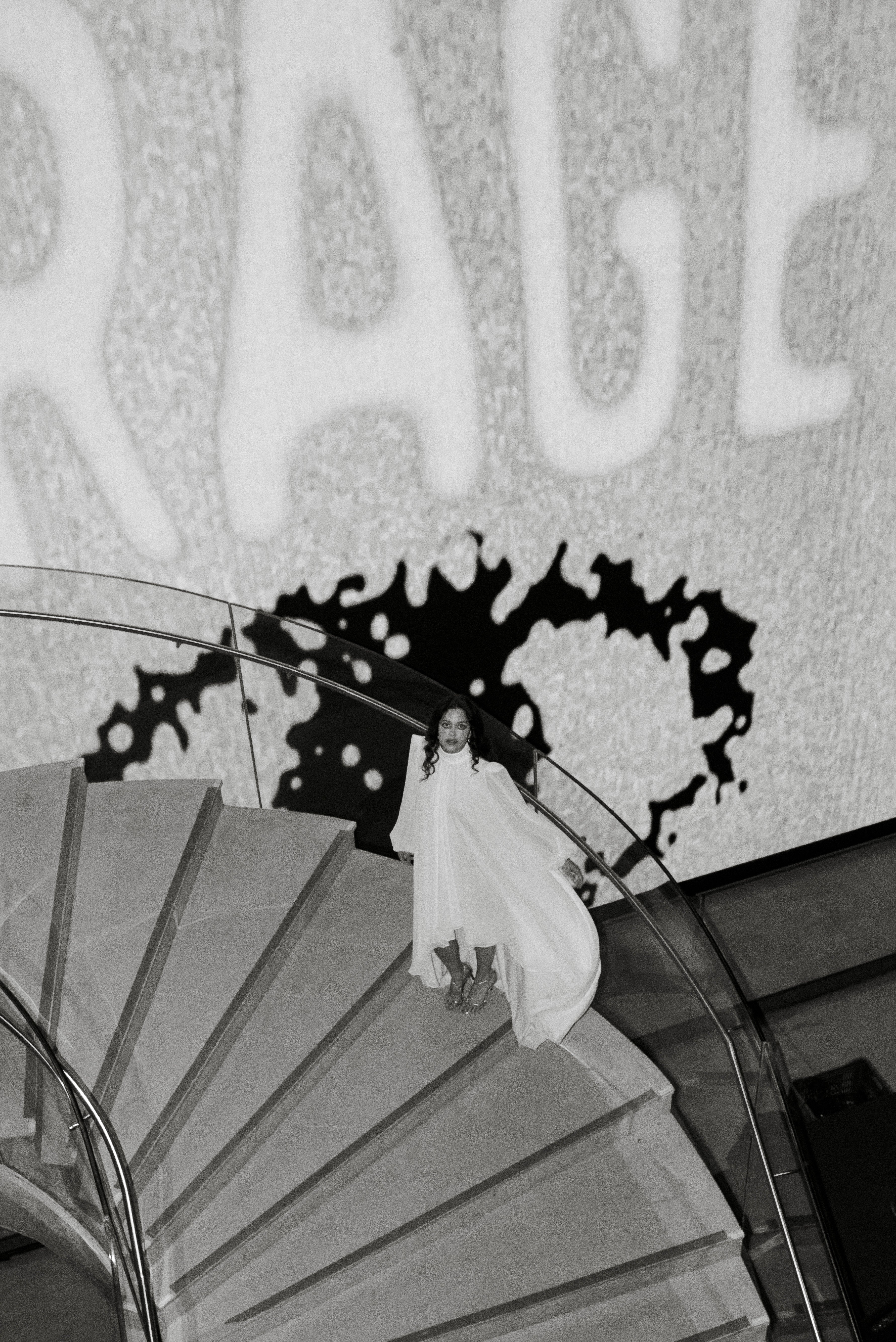 Vestido Longo Branco Fluido Força