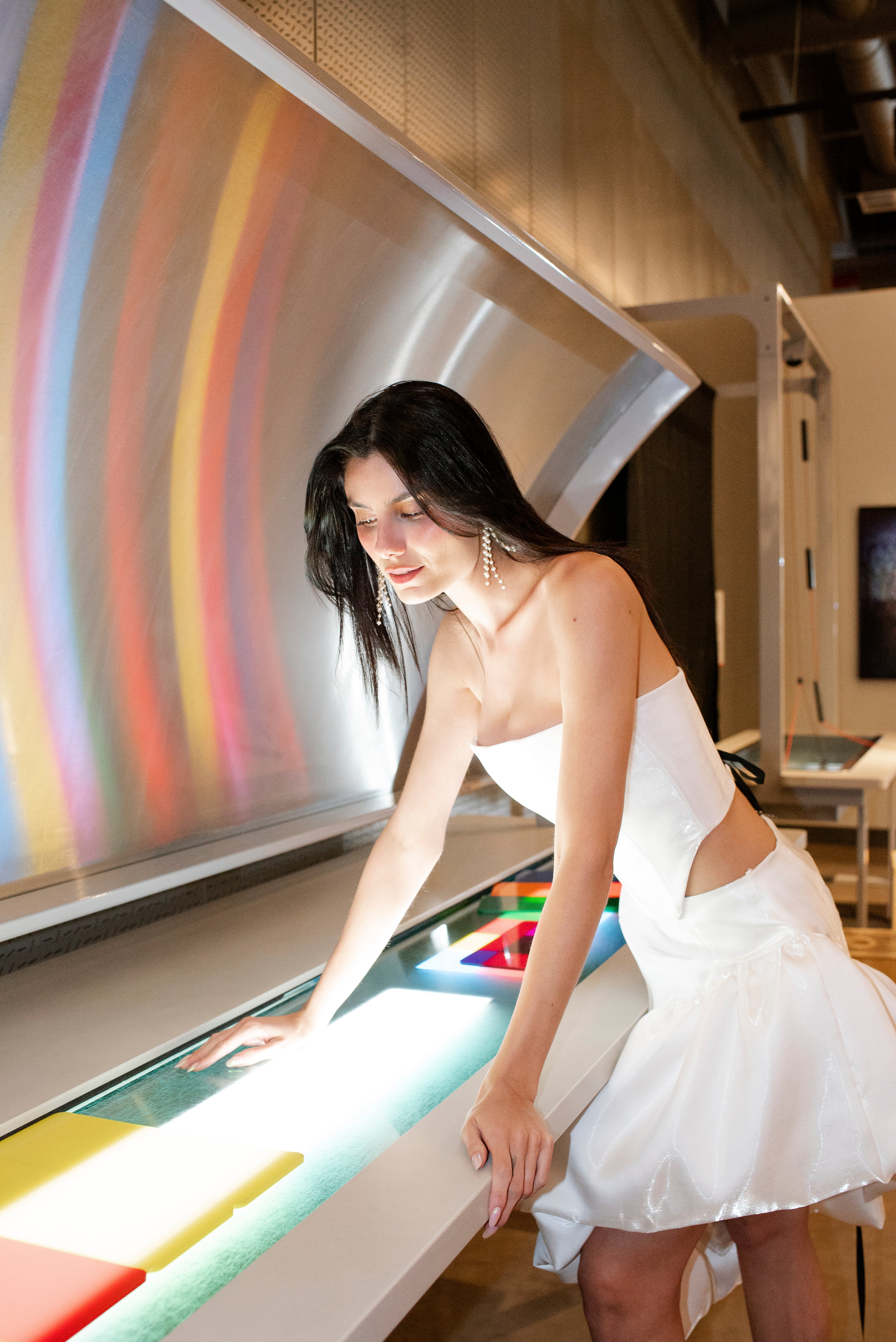 Corset  Acetinado Solo